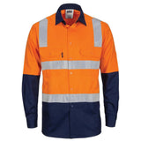 Hi Vis Two Tone Shirt with Hoop & Shoulder CSR Reflective Tape Shirts DNC