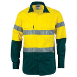 Hi Vis Yellow Taped Cotton Shirt Shirts DNC