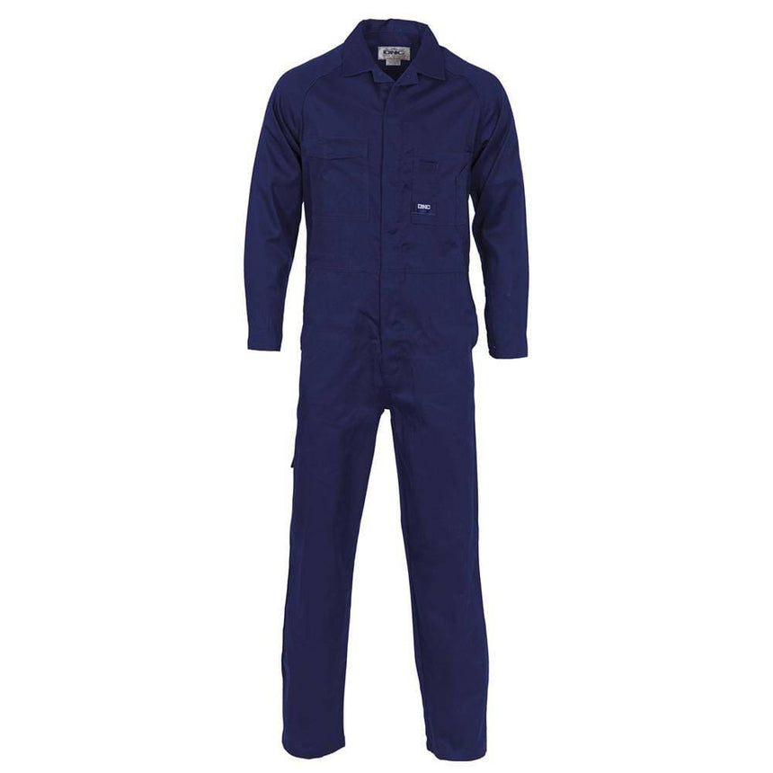 Lightweight Cotton Drill Coverall Coveralls DNC   