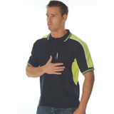 Polyester Cotton Panel Polo Shirt Polos DNC   