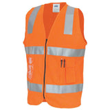 Side Panel Safety Vest with Tape Vests DNC   