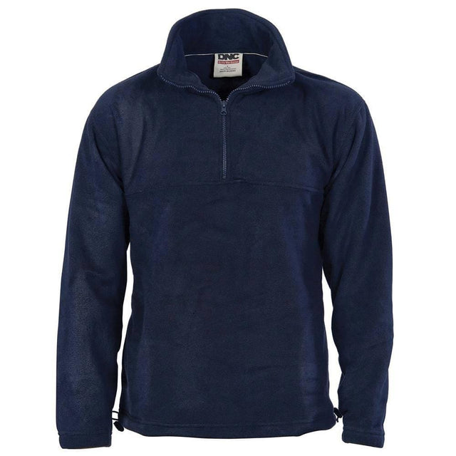 Unisex Half Zip Fleece Jumper Sweaters DNC   