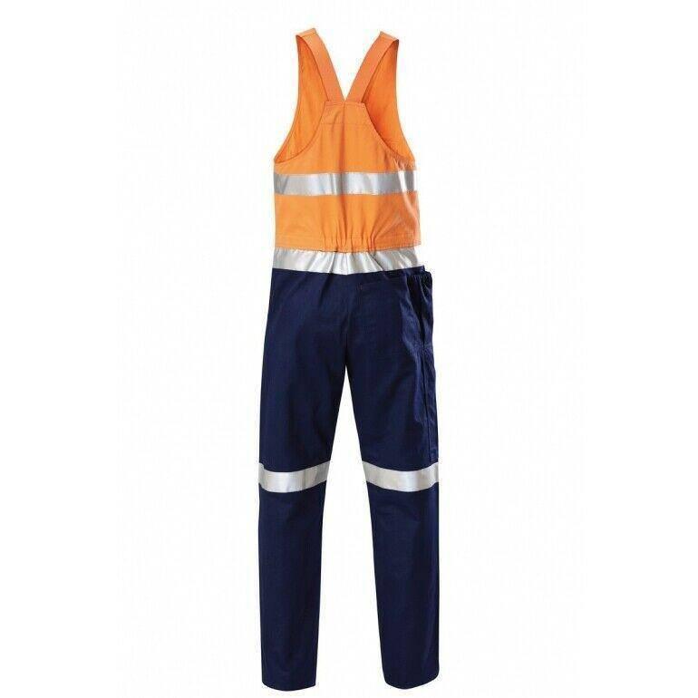 2Tone Drill Action Taped Overall Overalls Hard Yakka   