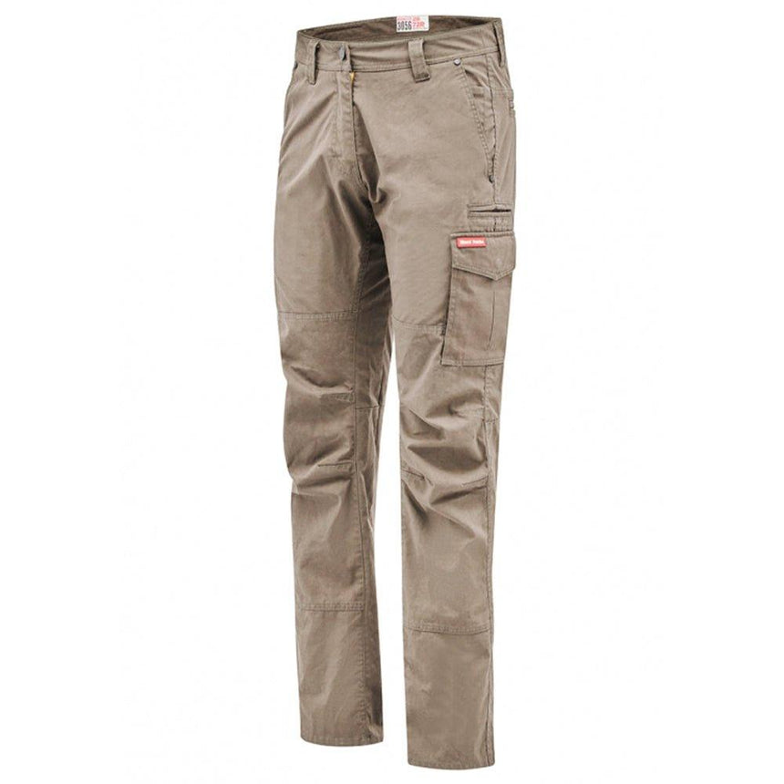 Women's Ripstop Cargo Pant Pants Hard Yakka Khaki 6 