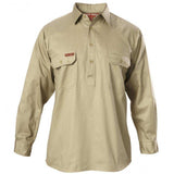 Drill Closed Front Shirt Shirts Hard Yakka