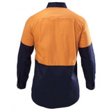 Hi Vis 2Tone Drill Shirt Shirts Hard Yakka