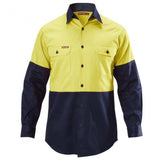 Hi Vis 2Tone Drill Shirt Shirts Hard Yakka