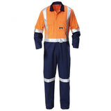 Hi Vis 2Tone Taped Drill Coverall Overalls Hard Yakka   