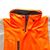 Hi Vis 4 In 1 Taped Jacket Jackets Hard Yakka   