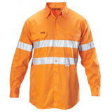 Hi Vis Drill Taped Shirt Shirts Hard Yakka