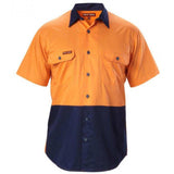 Hi Vis Koolgear 2 Tone Vented Shirt Shirts Hard Yakka