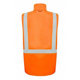 Hi Vis Taped Vest Vests Hard Yakka   