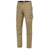 3056 Stretch Canvas Cargo Pant Pants Hard Yakka Khaki 77R Regular