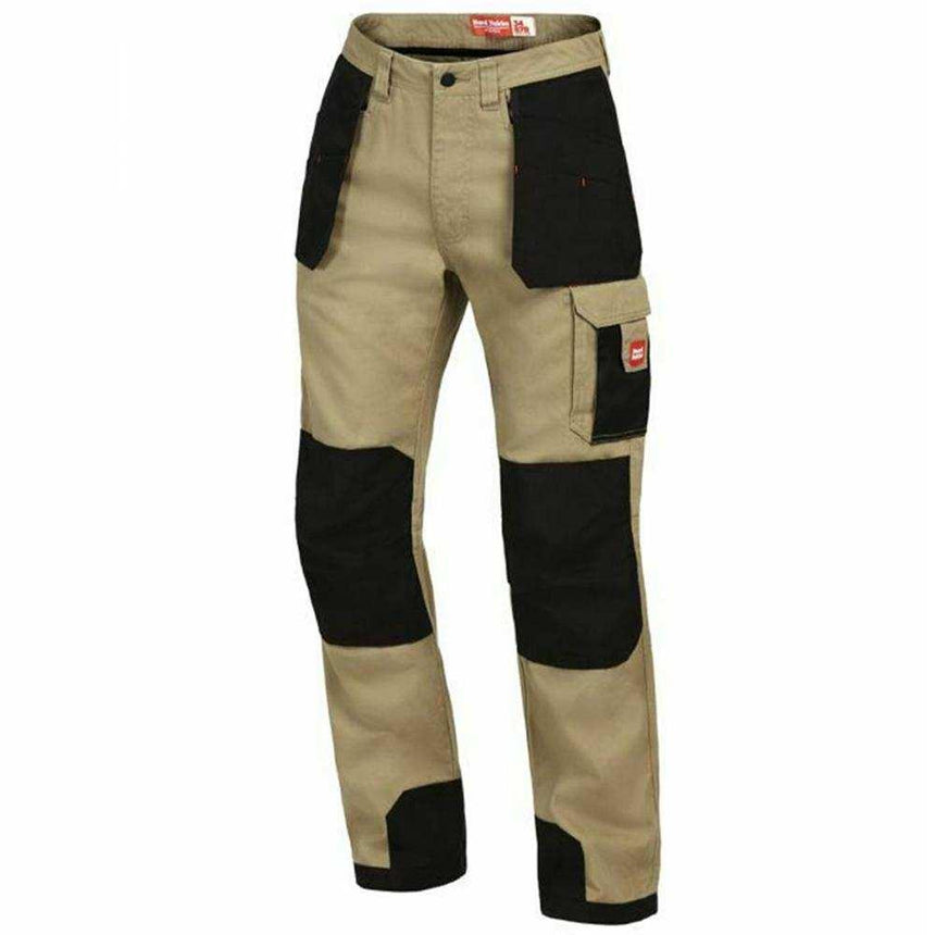 Legends Xtreme Cargo Pant Pants Hard Yakka Khaki/Black 77R 