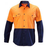 Koolgear Hi Vis 2 Tone Vented Shirt Shirts Hard Yakka