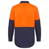 Koolgear Hi Vis 2 Tone Vented Shirt Shirts Hard Yakka