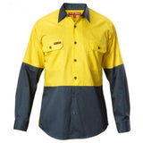 Koolgear Hi Vis 2 Tone Vented Shirt Shirts Hard Yakka