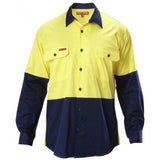 Koolgear Hi Vis 2 Tone Vented Shirt Shirts Hard Yakka