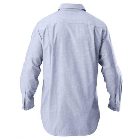 Long Sleeve Chambray Shirt Long Sleeve Shirts Hard Yakka   