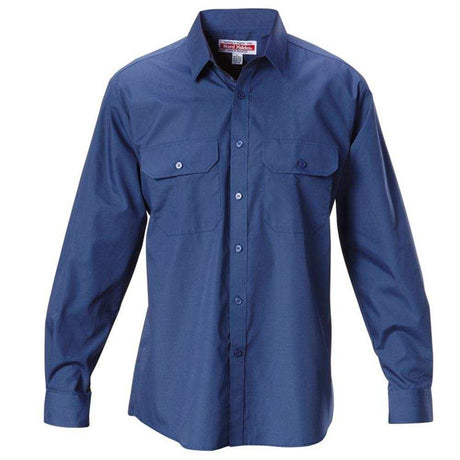 Long Sleeve Permanent Press Shirt Long Sleeve Shirts Hard Yakka   