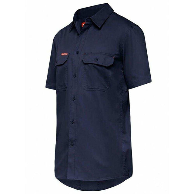 Koolgear Vented Short Sleeve Shirt Short Sleeve Shirts Hard Yakka S Navy 