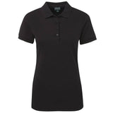 C of C Ladies Ottoman Polo Polos JB's Wear Black 8 