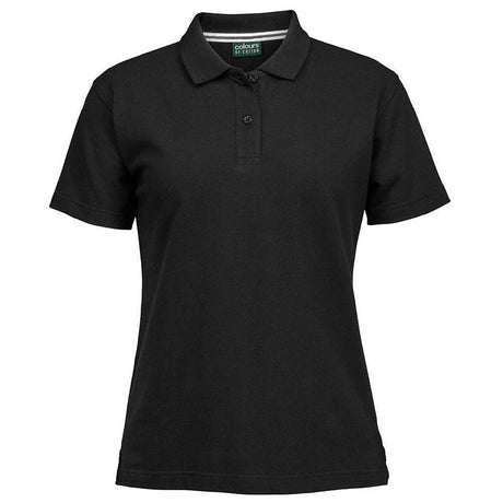 C of C Ladies Pique Polo Polos JB's Wear Black 8 