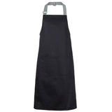 Apron With Colour Straps Aprons JB's Wear Black/Grey 86X93 