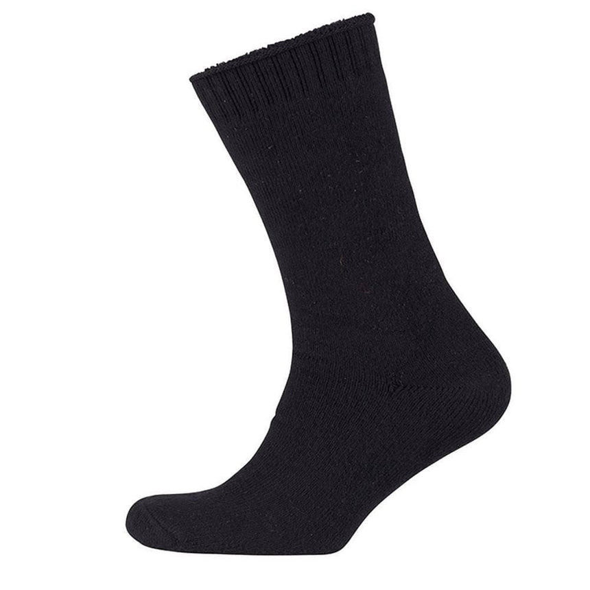 Ultra Thick Bamboo Work Sock Socks JB's Wear Black KING 