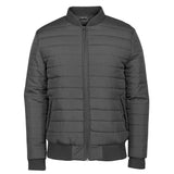 Puffer Bomber Jacket Jackets JB's Wear Charcoal 3XS 