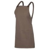 Cross Back 65x71 Bib Canvas Apron (Without Strap) Aprons JB's Wear   