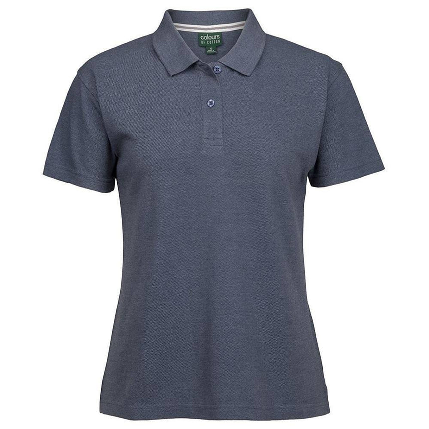 C of C Ladies Pique Polo Polos JB's Wear Blue 8 