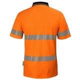 Hi Vis Cotto Short Sleeve Taped Polo Polos JB's Wear   