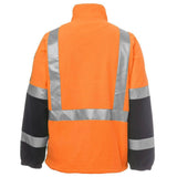 Hi Vis (D+N) H Pattern Biomotion 1/2 Zip Polar Fleece Sweaters JB's Wear   