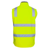 Hi Vis |D+N| Water Resistant Softshell Vest Vests JB's Wear   