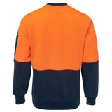 Hi Vis Fleecy Crew Sweaters JB's Wear   