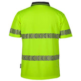 Hi Vis Hi Vis Segmented Tape Polo Polos JB's Wear   