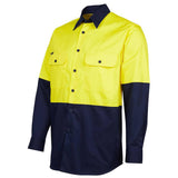 Hi Vis Long Sleeve Shirt Shirts JB's Wear