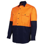 Hi Vis Long Sleeve Shirt Shirts JB's Wear