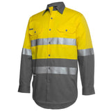 Hi Vis Long Sleeve Work Shirt Shirts JB's Wear