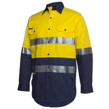 Hi Vis Long Sleeve Work Shirt Shirts JB's Wear