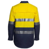 Hi Vis Long Sleeve Work Shirt Shirts JB's Wear