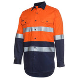 Hi Vis Long Sleeve Work Shirt Shirts JB's Wear