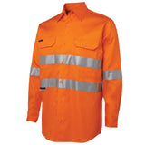 Hi Vis Long Sleeve Work Shirt Shirts JB's Wear