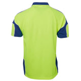 Hi Vis Short Sleeve Arm Panel Polo Polos JB's Wear   