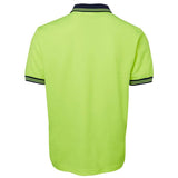 Hi Vis Short Sleeve Cotton Polo Polos JB's Wear   