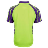 Hi Vis Short Sleeve Spider Polo Polos JB's Wear   