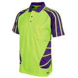 Hi Vis Short Sleeve Spider Polo Polos JB's Wear   