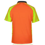 Hi Vis Short Sleeve Spider Polo Polos JB's Wear   