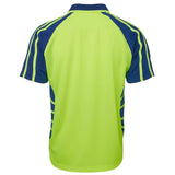 Hi Vis Short Sleeve Spider Polo Polos JB's Wear   